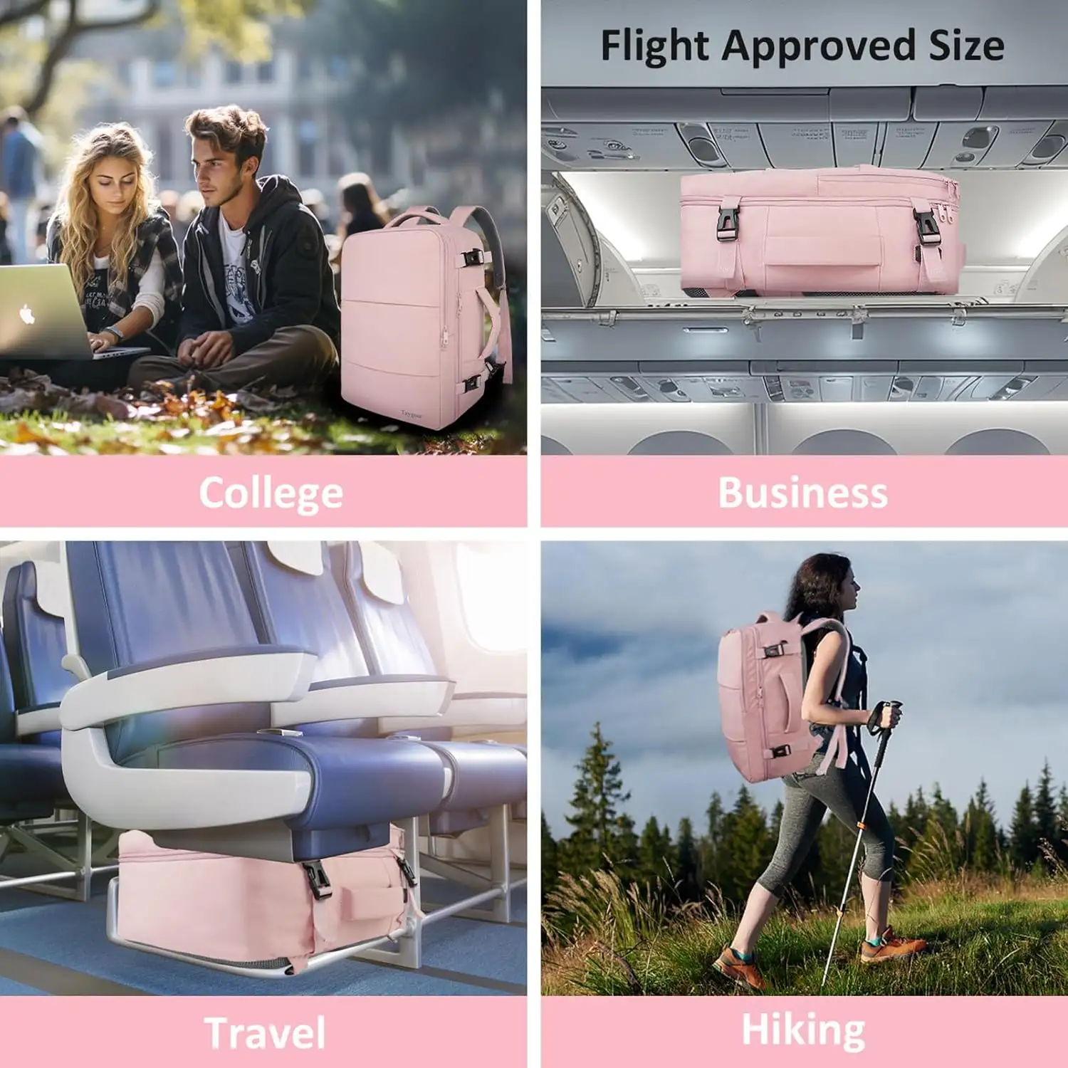 Taygeer Travel Backpack for Women - 71y7jlfq9ul._ac_sl1500_